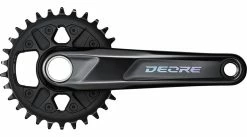 Shimano Deore FC-M6100-1 Pédalier Set 12-vitesses Q-Faktor 172mm (sans Boîtier De Pédalier )