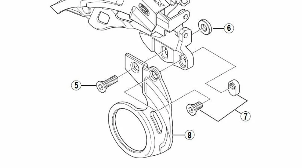 Shimano Distance Disque (E- Type-Tretlager Fixation) (Nr. 6) 3 Shimano Distance Disque (E- Type-Tretlager Fixation) (Nr. 6)